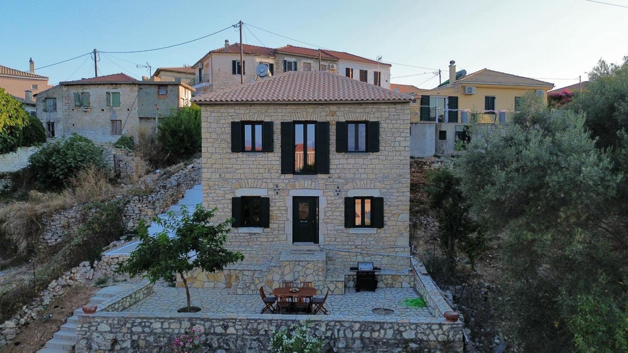 فيلا Chrysavgi Stone House Katomerion المظهر الخارجي الصورة
